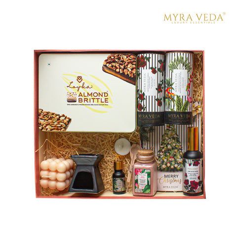 Myra Veda's LIMITED-EDITION EXTRA-LARGE CHRISTMAS Hamper of Luminicense - Ensemble of 7