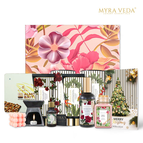 Myra Veda's LIMITED-EDITION EXTRA-LARGE CHRISTMAS Hamper of Luminicense - Ensemble of 7