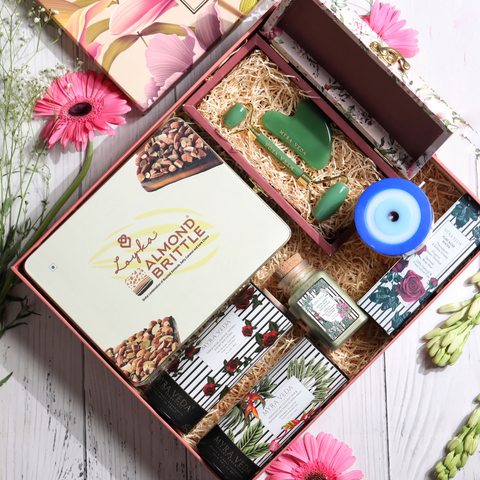 TOKEN OF LOVE #MYRAkhi LARGE GIFT HAMPER for 'SISTER'- PACK OF 8