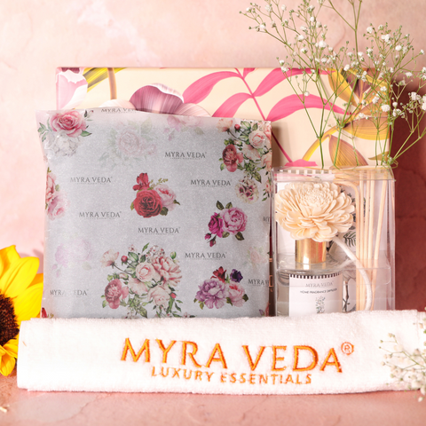 LARGE PROTECTION BOND #MYRAkhi GIFT HAMPER for 'SISTER'- PACK OF 4