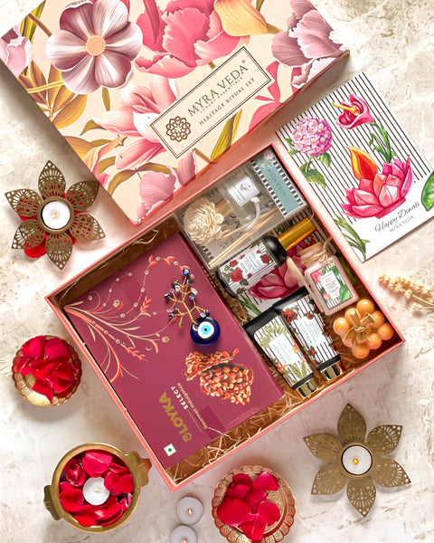 DIWALI'S LUXURY ESCAPE' Heritage Hamper'- Ensemble of 8