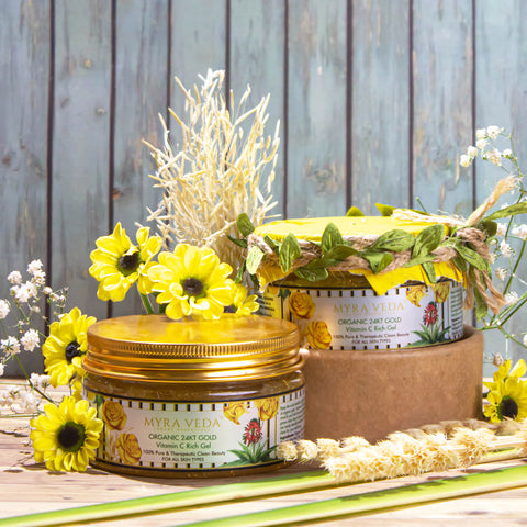 ORGANIC 24KT GOLD Vitamin C Rich Gel