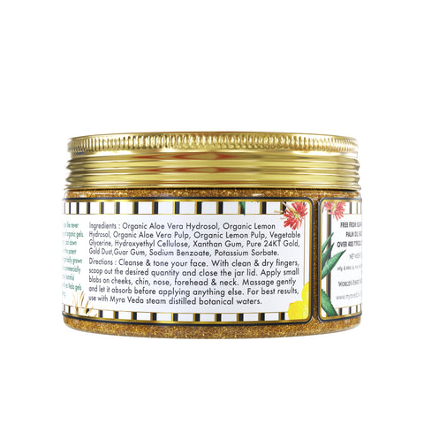 ORGANIC 24KT GOLD Vitamin C Rich Gel
