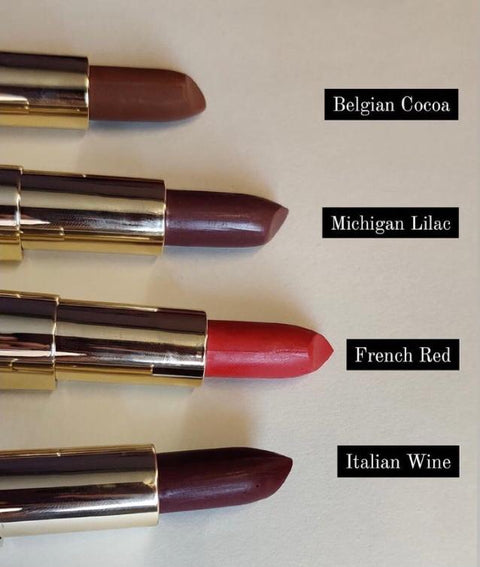 Skin Care Based Mineral Make Up Lipsticks