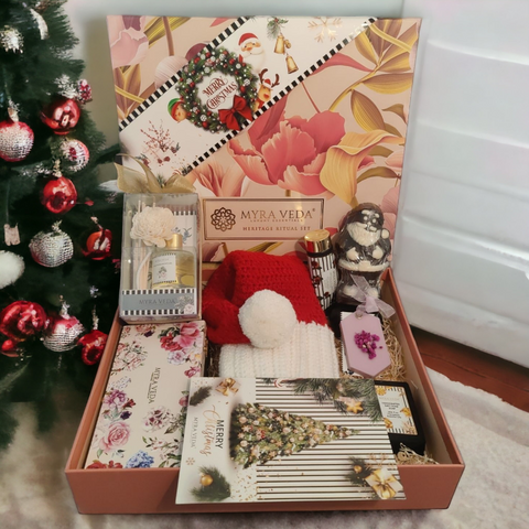 Myra Veda's LIMITED-EDITION EXTRA-LARGE CHRISTMAS Hamper Box