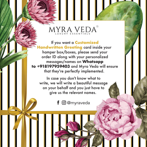 "Myra Veda's LIMITED-EDITION EXTRA-LARGE CHRISTMAS Pamper Hamper - Ensemble of 8 "