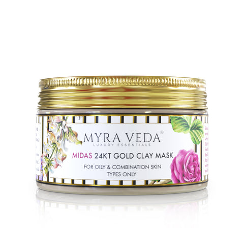 Midas 24KT Gold Clay Mask