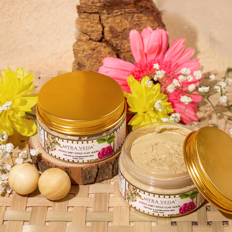 Midas 24KT Gold Clay Mask