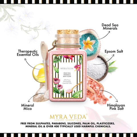 Myra Veda Dead Sea Minerals Bath Soak