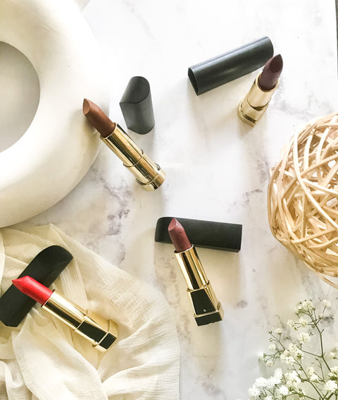 Skin Care Based Mineral Make Up Lipsticks