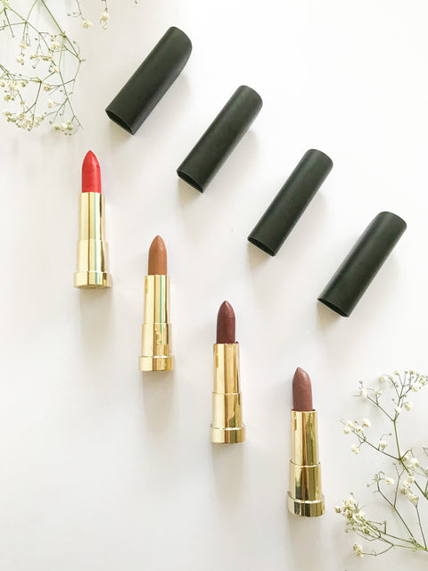 Skin Care Based Mineral Make Up Lipsticks