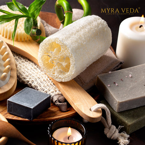 Myra Veda Raw Egyptian Bath Loofah