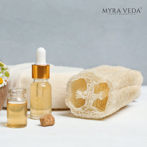 Myra Veda Raw Egyptian Bath Loofah