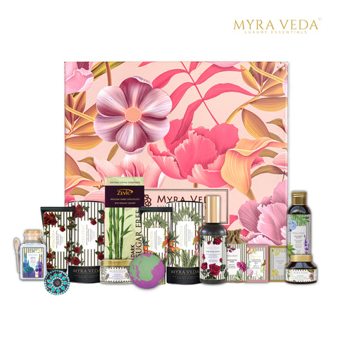 Myra Veda Extra-Large Beauty Care Gift Hamper-Pack of 12