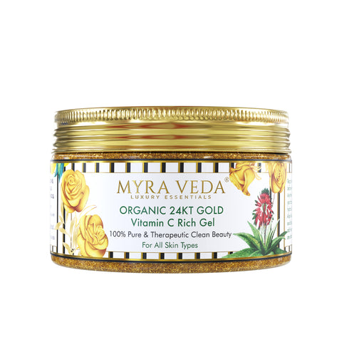 ORGANIC 24KT GOLD Vitamin C Rich Gel